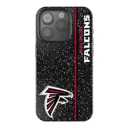 Keyscaper - NFL - Atlanta Falcons iPhone Bling Case - 16 Pro Max - Black