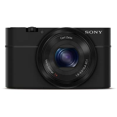 Sony Cyber Shot DSC RX100 Camera DSCRX100/B with Soft Bag, 64GB Sony Cyber Shot DSC RX100 Camera DSCRX100/B with Soft Bag, 64GB
