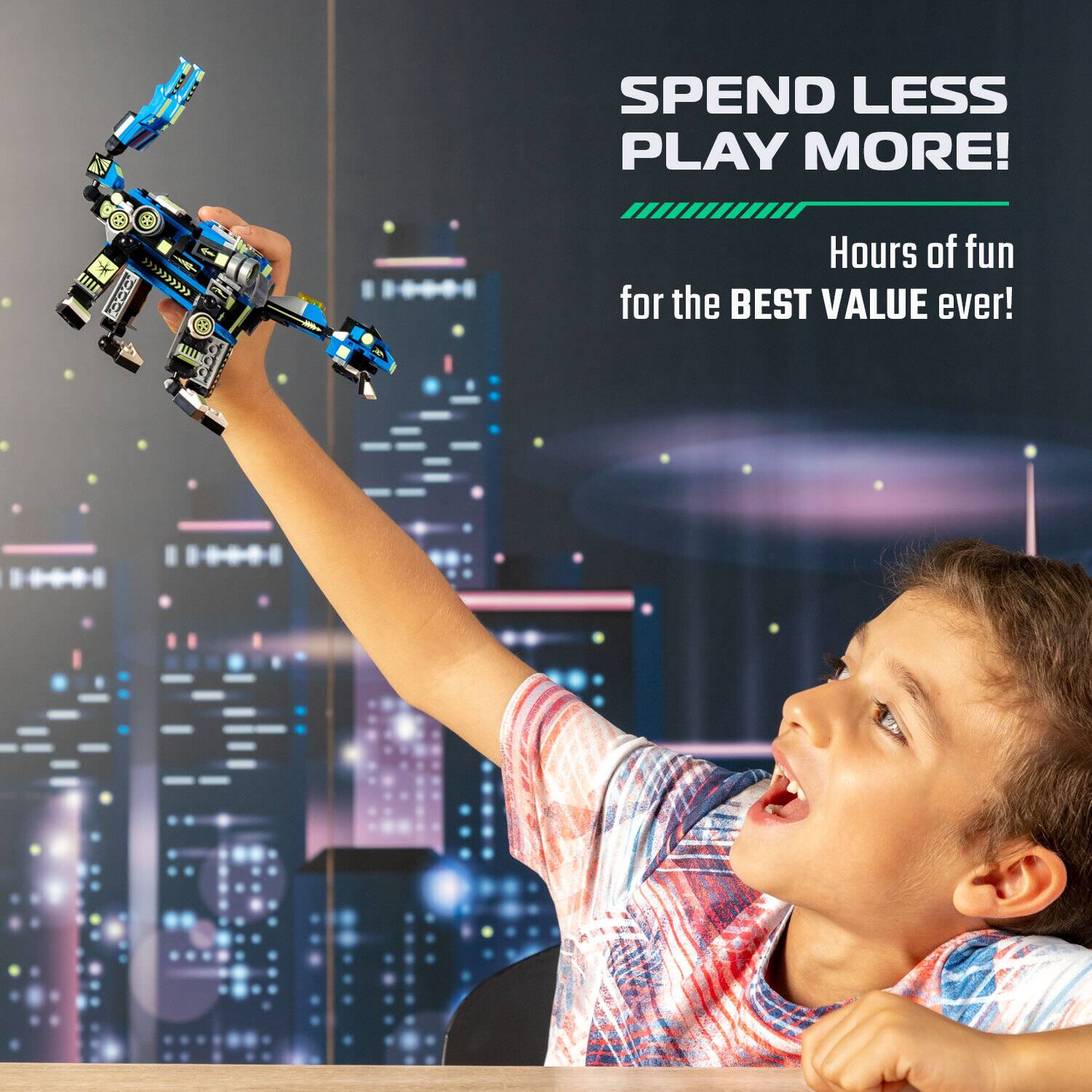 SPEND LESS PLAY MORE!  
Hours of fun for the BEST VALUE ever!