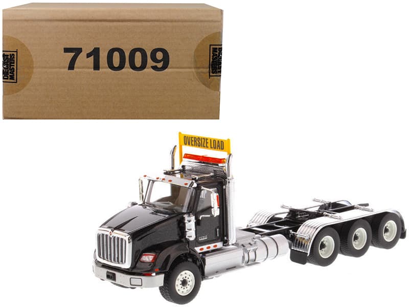 International HX620 Day Cab Tridem Tractor Black 1/50 Diecast Model by Diecast Masters price history on PriceWatchPro