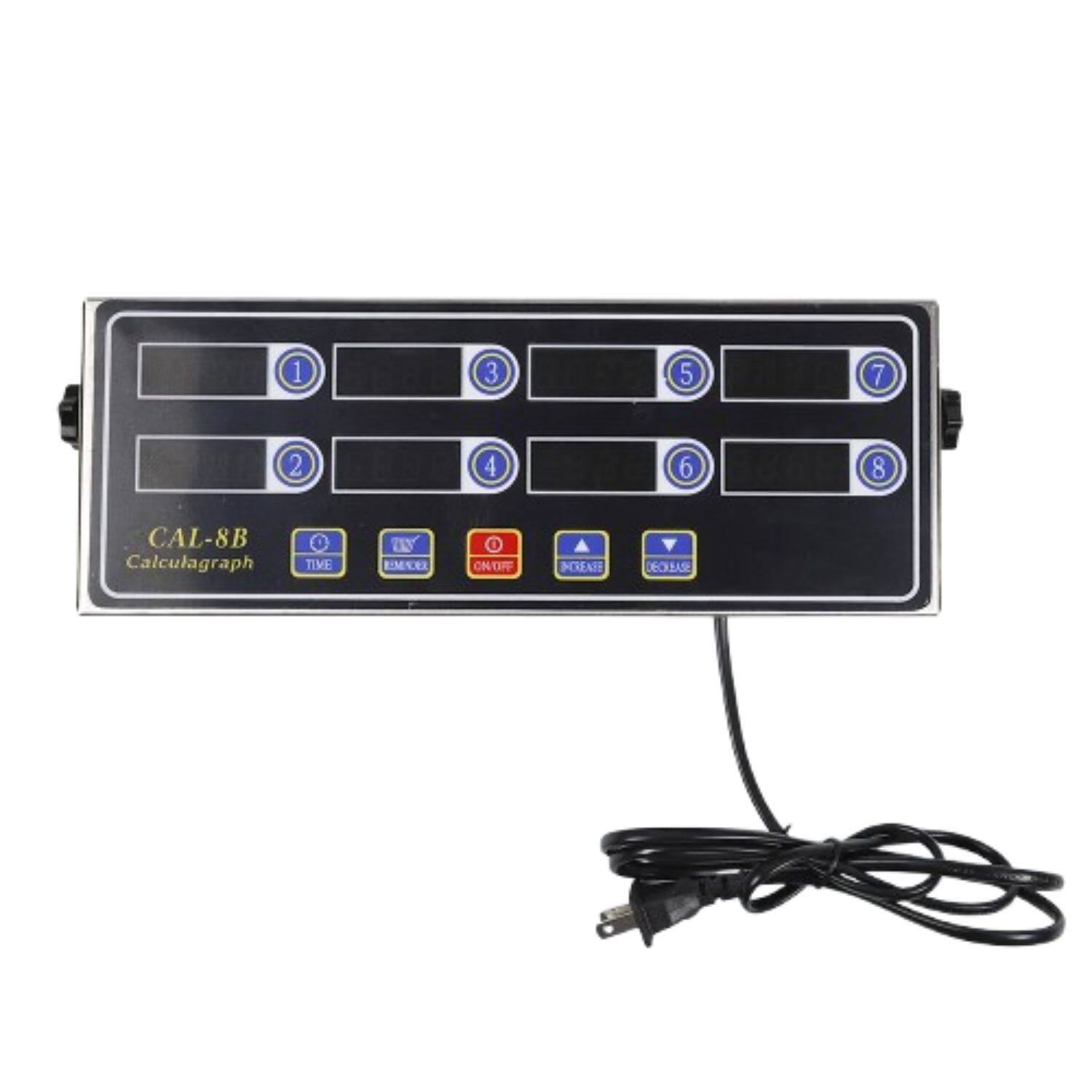 CAL-8B Calculagraph

1 2 3 4 5 6 7 8

TIME EMCR ONTEF GROUP

INCREASE DECREASE

CALCULATE RESET