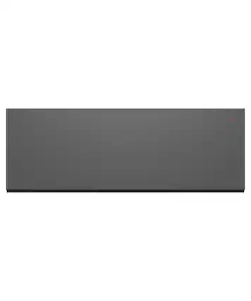 Front. Fisher & Paykel - 30" Warming Drawer, Push to Open - Minimal Grey - Gray.