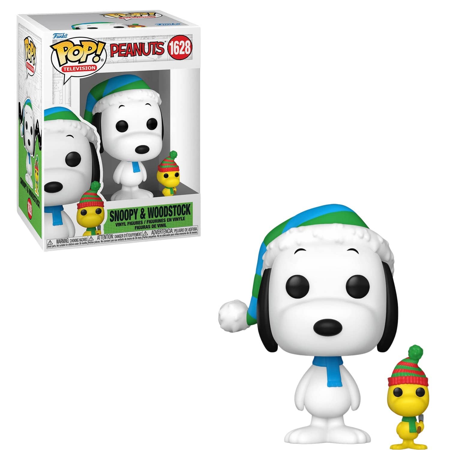Funko Pop! Peanuts - Christmas Snoopy & Woodstock