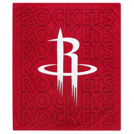 Pegasus - Houston Rockets 60" x 70" Echo Wordmark Lightweight Blanket - Multicolor