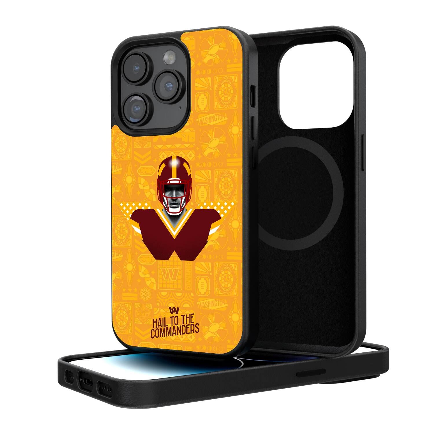 Keyscaper - NFL - Washington Commanders iPhone Magnetic Bump Case - 15 Plus - Black price history on PriceWatchPro
