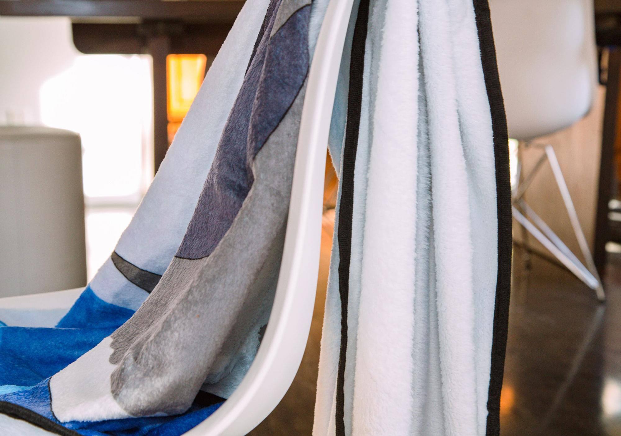 Alt View 10. Surreal Entertainment - Avatar: The Last Airbender Aang and Appa Fleece Throw Blanket | 45 x 60 Inches - Blue.