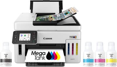 Canon Megatank GX6120 Wireless All In One Supertank Inkjet Printer Canon Megatank GX6120 Wireless All In One Supertank Inkjet Printer