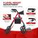 3-LEVEL HEIGHT ADJUSTMENT
Tailored height for safe walking
Press and Slide
Easily fits users of different heights for better comfort
Brake
Pull up the parking brake to slow down
Lock
Push the brake handle down to lock