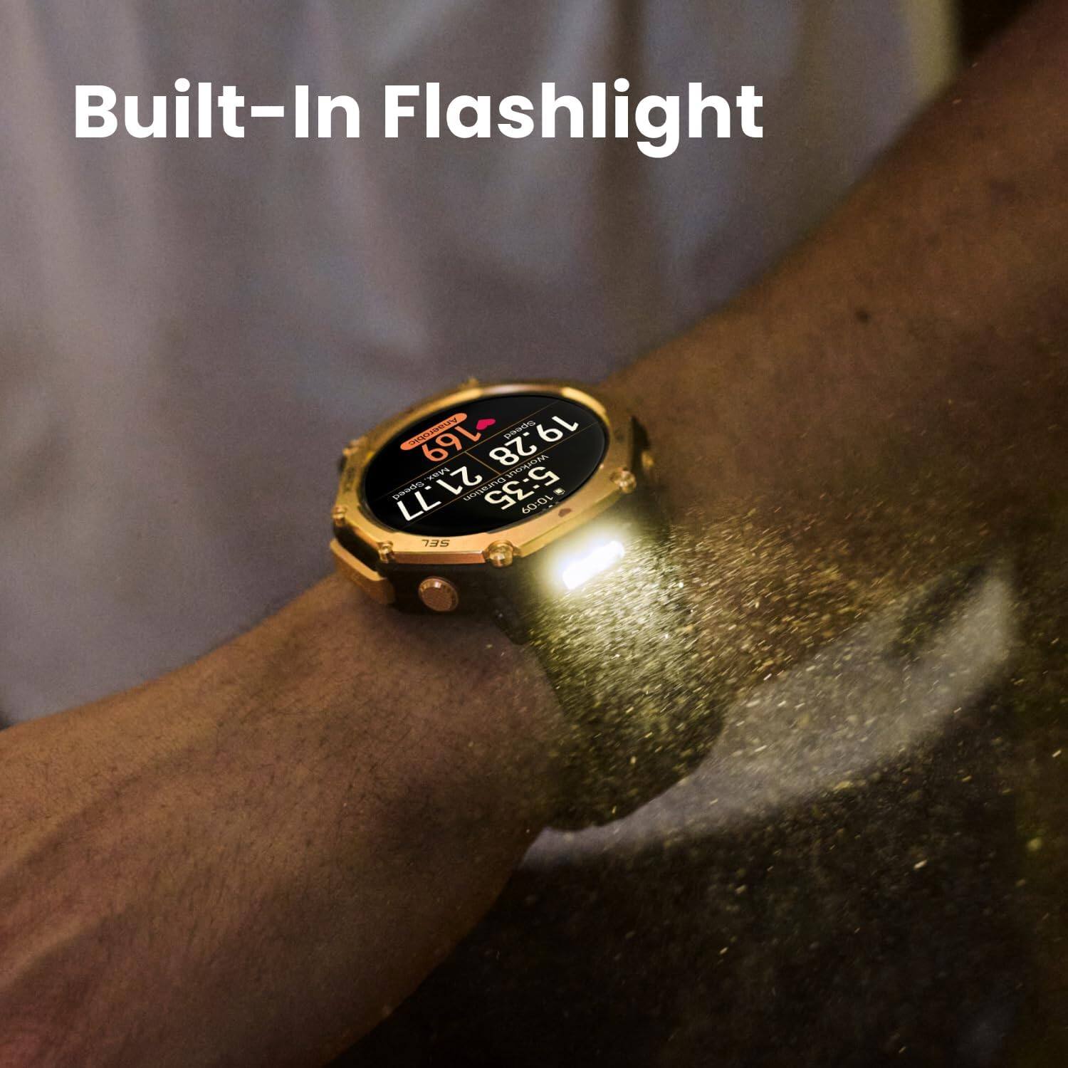 Built-In Flashlight