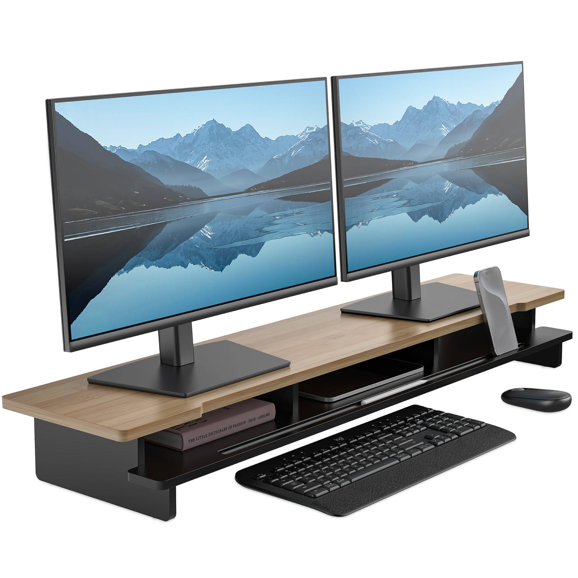 Black & Dark Bamboo 42.5 inch