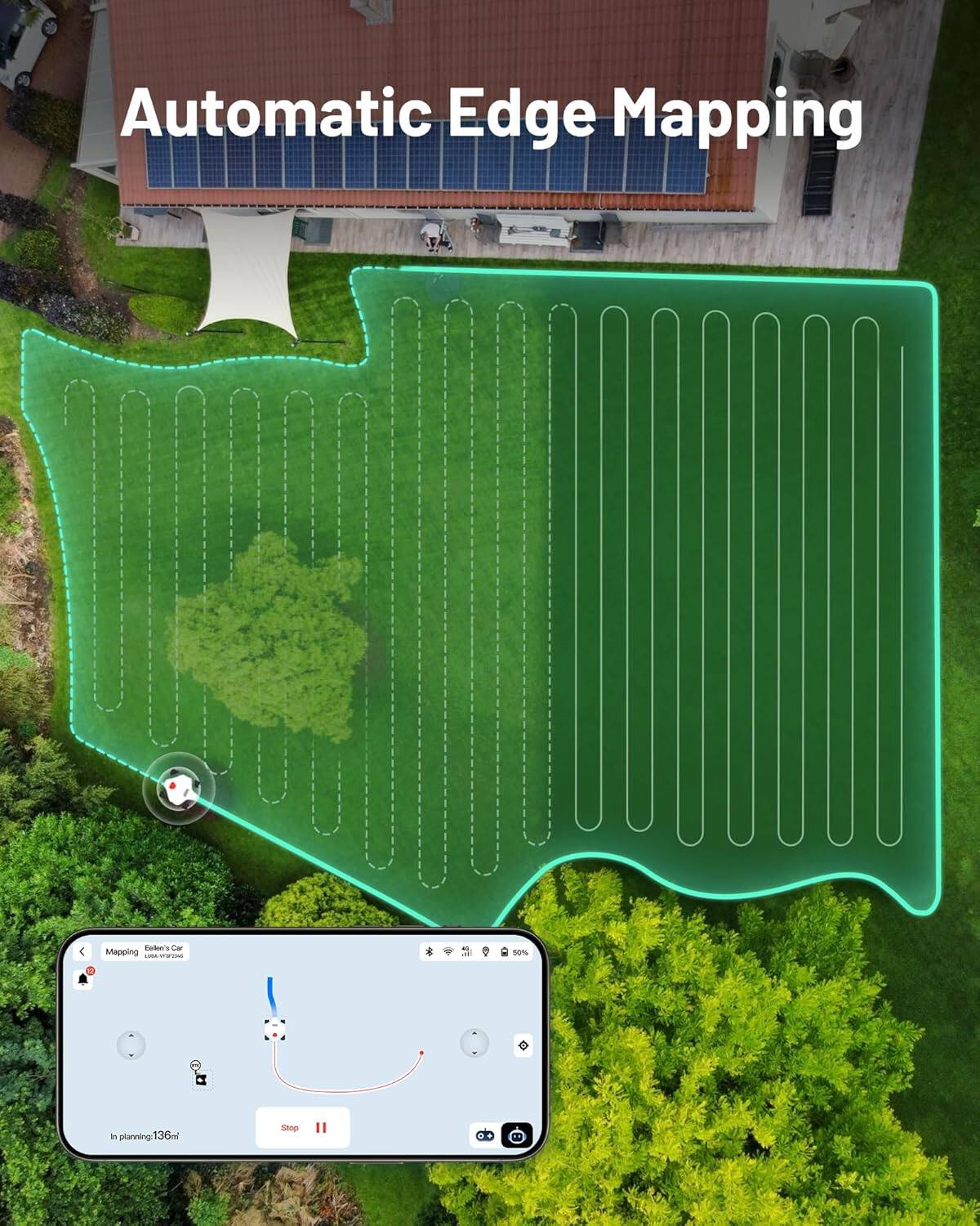 Automatic Edge Mapping: Mapping - 10% Ni Panning 136m Shop