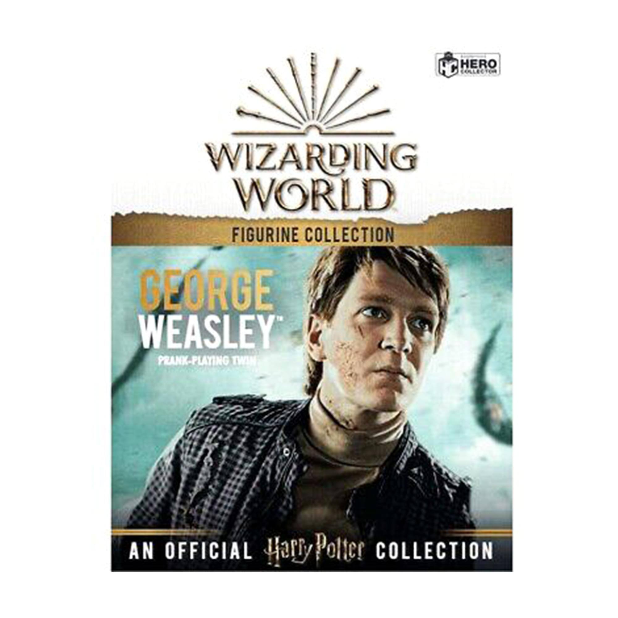 HERO COLLECTOR WIZARDING WORLD FIGURINE COLLECTION GEORGE WEASLEY PRANK-PLAYING TWIN AN OFFICIAL Harry Potter COLLECTION