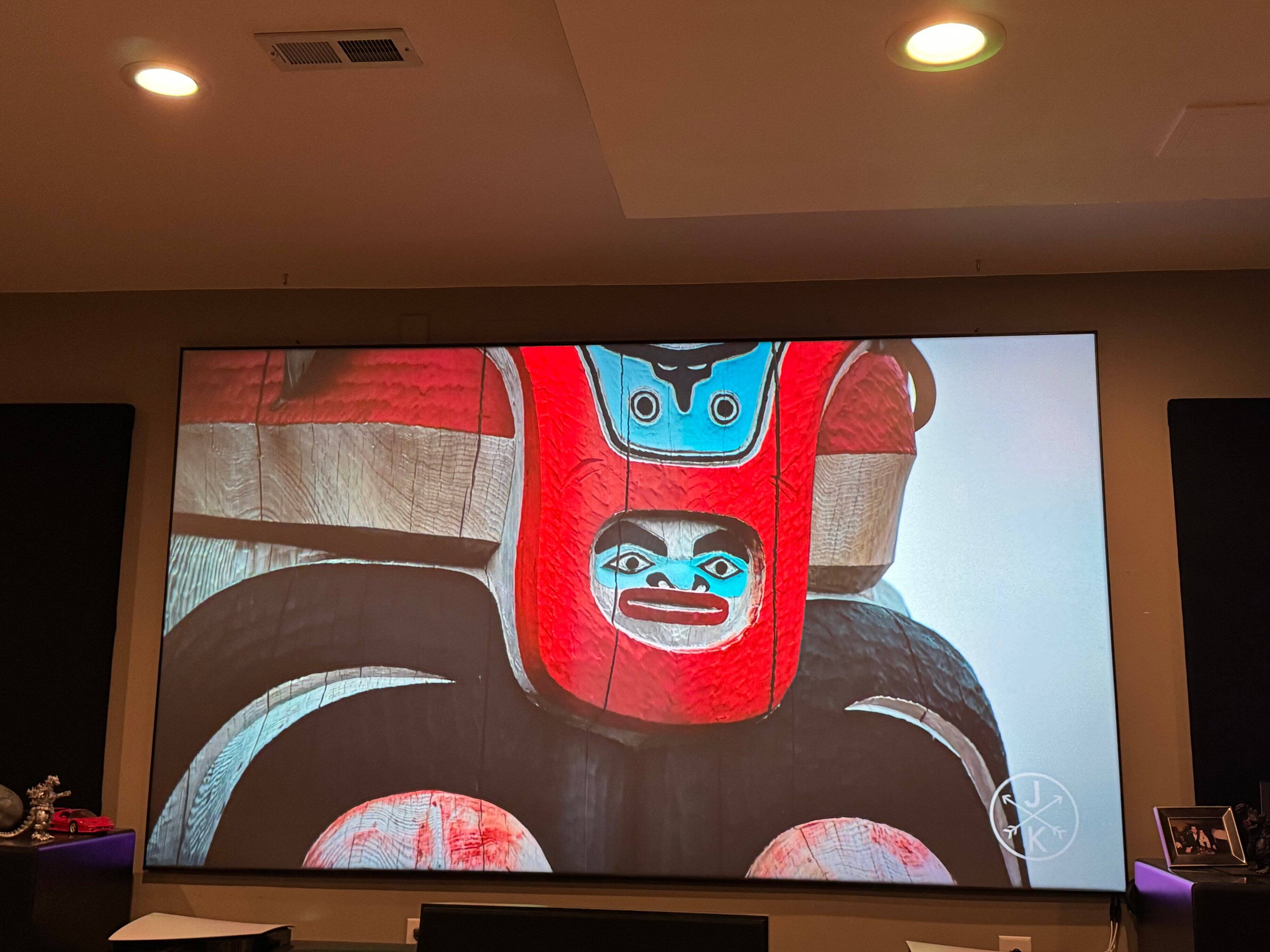 Alt View 15. Elite Screens - Elite Screens 123" Aeon StarBright CLRÂ® 16 Series Screen.