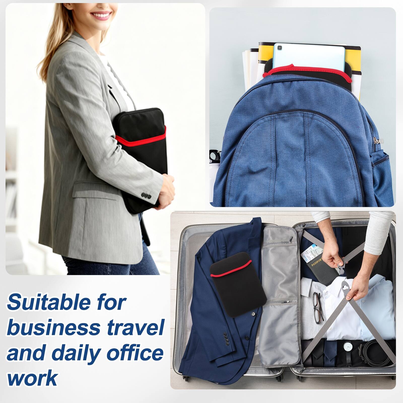 Suitable for business travel and daily office work