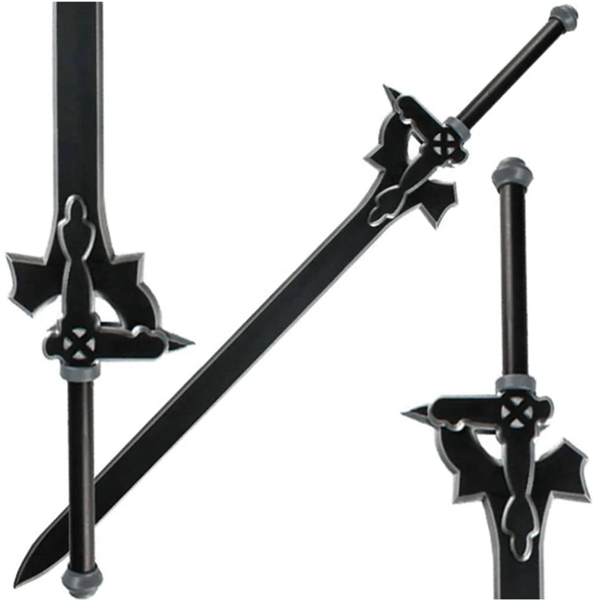 Alt View 1. Edgework Imports - Sword Art Online: Kirito Elucidator 43" Larp Foam Sword - Black.