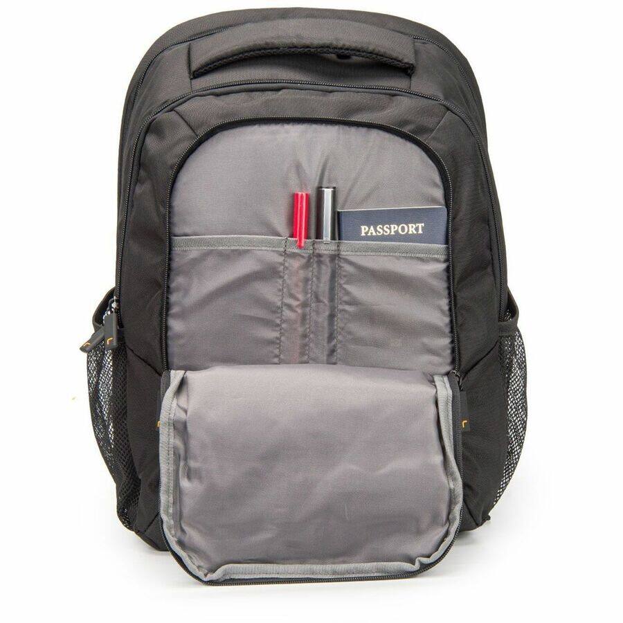 Alt View 4. Rocstor - Rocstor MetroPro Rugged Carrying Case (Backpack) for 13" to 17" Apple, HP, Lenovo, Microsoft, Dell Notebook - Black - Black.