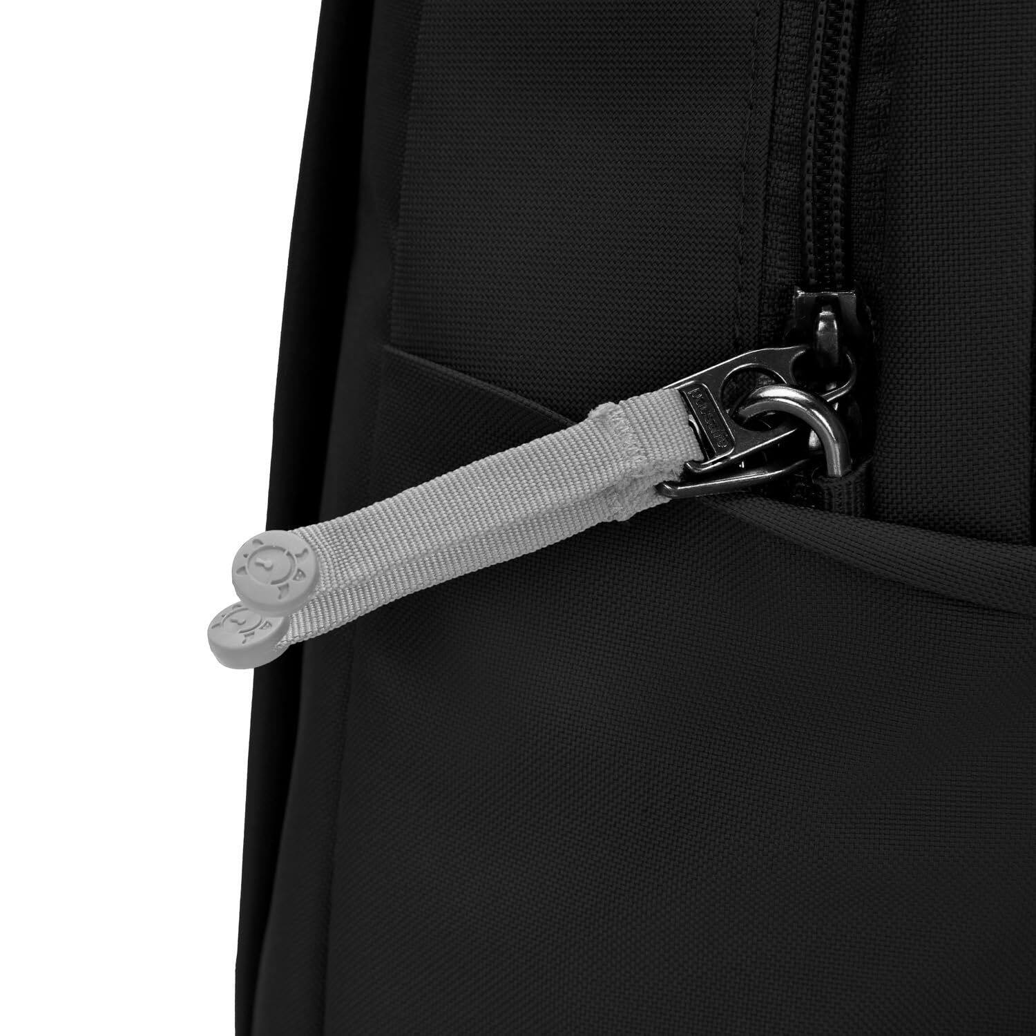 Alt View 4. Pacsafe - GO 25L Backpack, Jet Black - Jet Black.