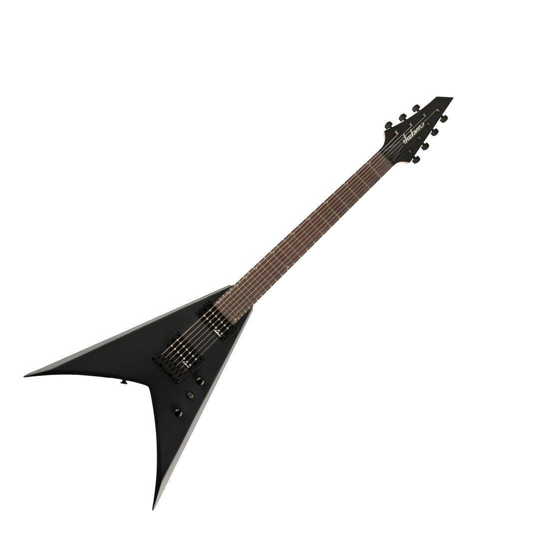 Angle. Jackson - Jackson JS Series King V JS227 KV HT Electric Guitar - Satin Black.