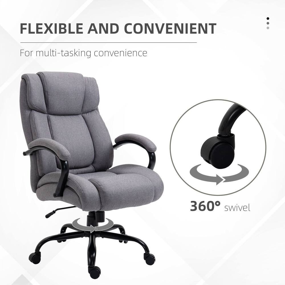 FLEXIBLE AND CONVENIENT  
For multi-tasking convenience  
360° swivel