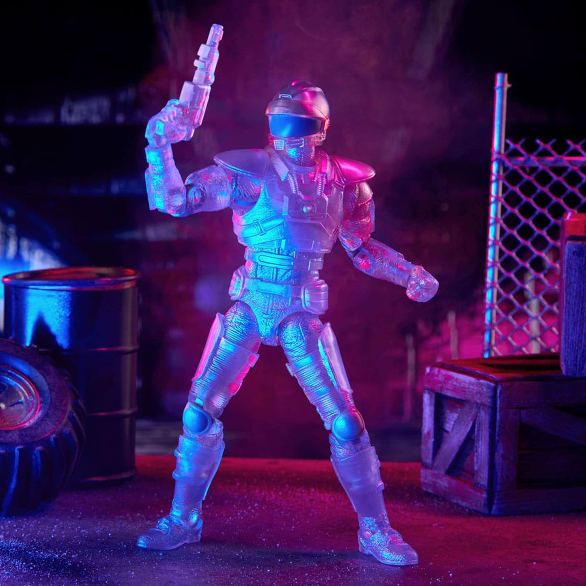 Alt View 4. Hasbro - Power Rangers Lightning Collection Turbo Invisible Phantom Ranger 6 Inch Figure.