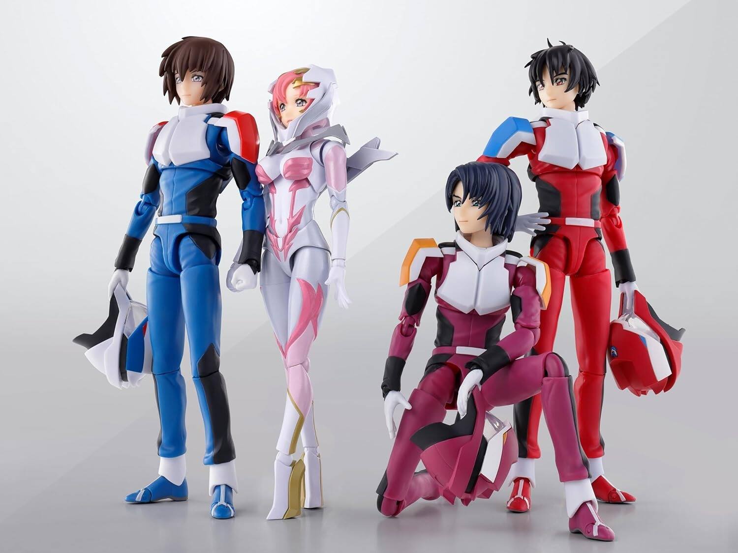 Alt View 3. BANDAI NAMCO Entertainment - Tamashii Nations: Mobile Suit Gundam Seed Freedom - Lacus Clyne Pilot Suit Version Figure.