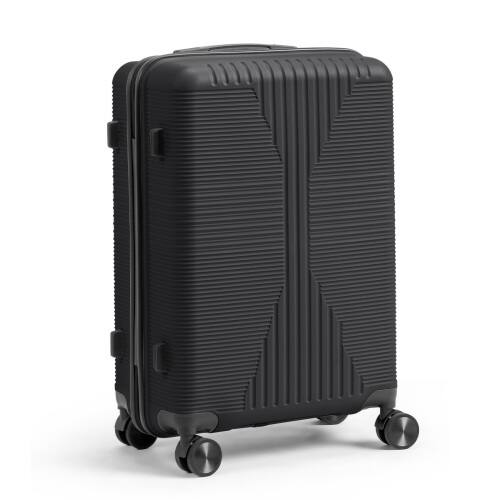 Alt View 2. Winado - 24" Hardshell Carry On Luggage with Spinner Wheels Lightweight PP Hardside Small Suitcase with Built-in Lock - Black.