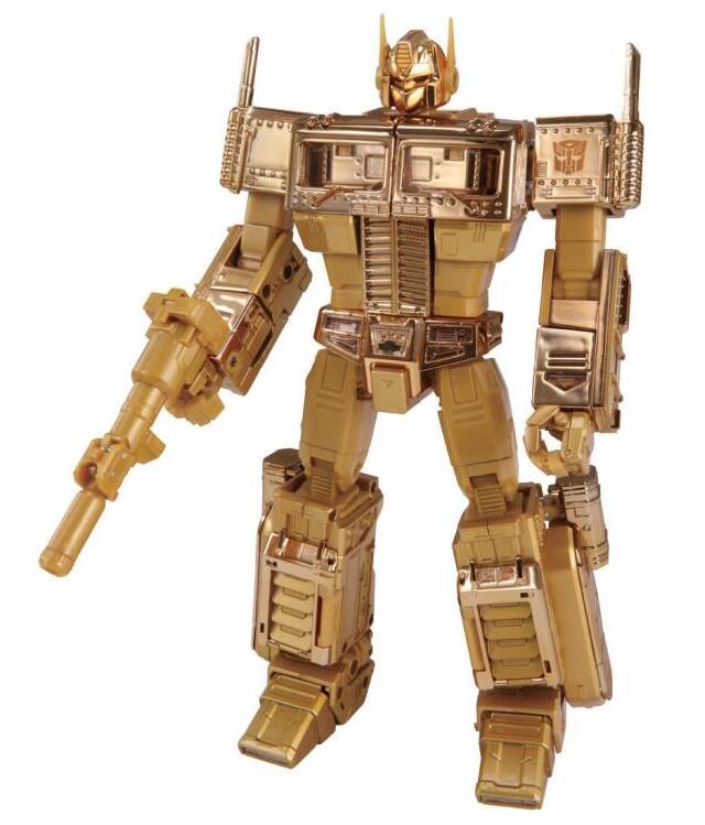 Alt View 5. Transformers - MP-10 Optimus Prime Convoy Golden Lagoon Exclusive Version | Transformers Masterpiece.