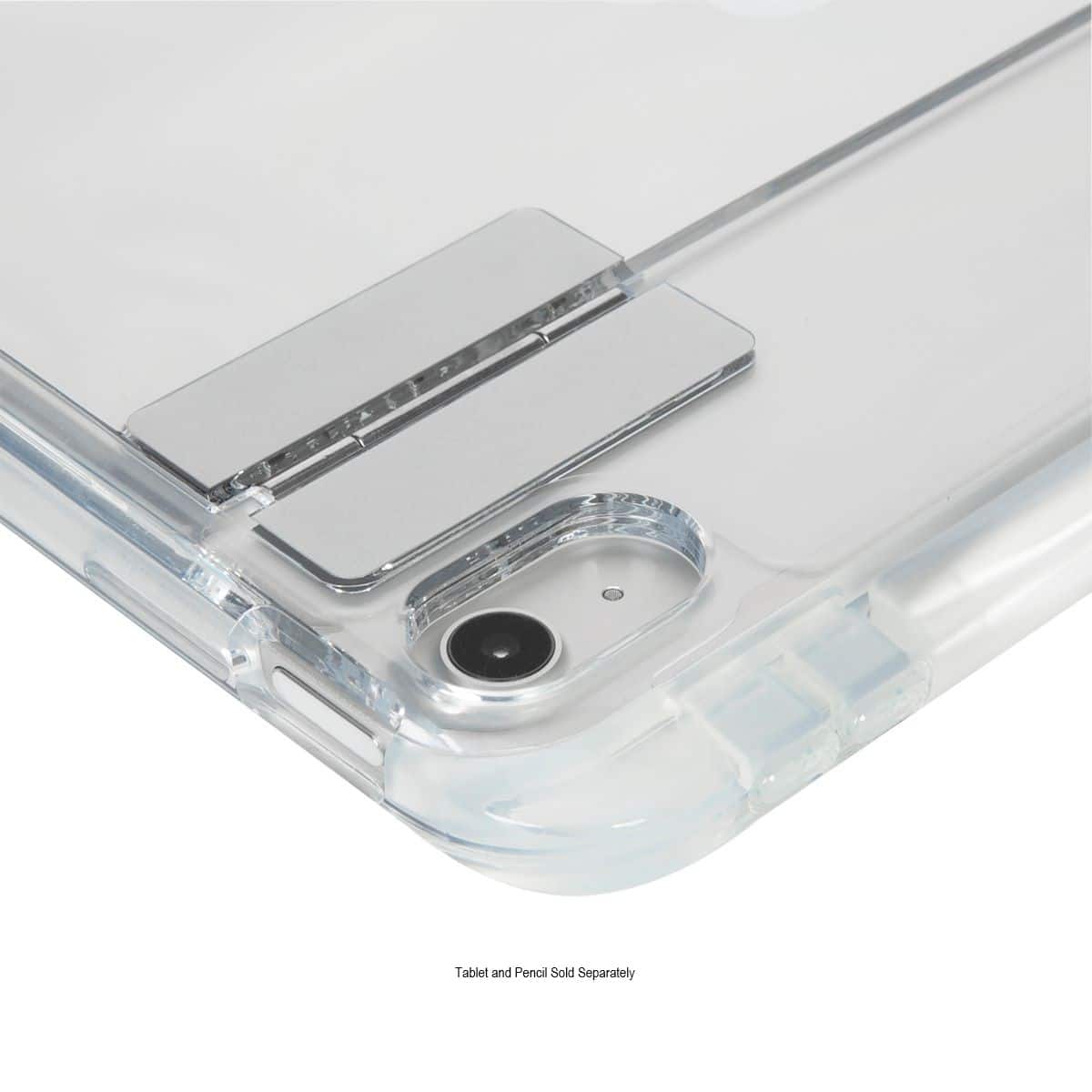 Alt View 14. Targus - Click-In Clear Case + Kickstand for iPad 11"(A16) and iPad 10.9"(10th gen.) - Clear.
