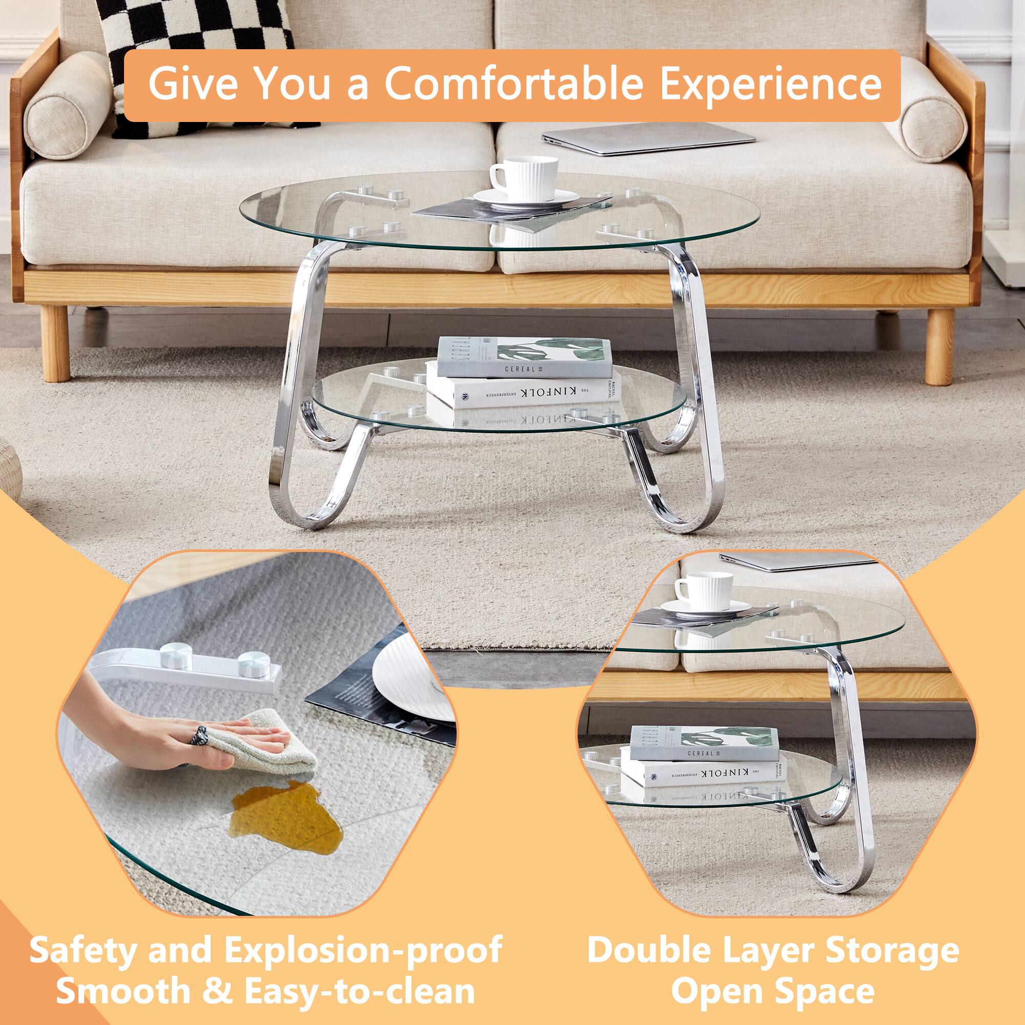 Give You a Comfortable Experience

Safety and Explosion-proof
Smooth & Easy-to-clean

Double Layer Storage
Open Space