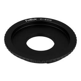 Fotodiox - Lens Adapter - Compatible with CCTV/Cine C Mount Lenses to fit Canon EF/EF-S Mount Cameras