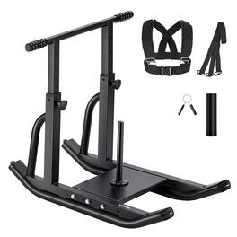 VEVOR - Weight Sled, Steel Power Sled, Fitness Training Sleds for Athletic Exercise Speed Improvement, Workout Equipment - Black