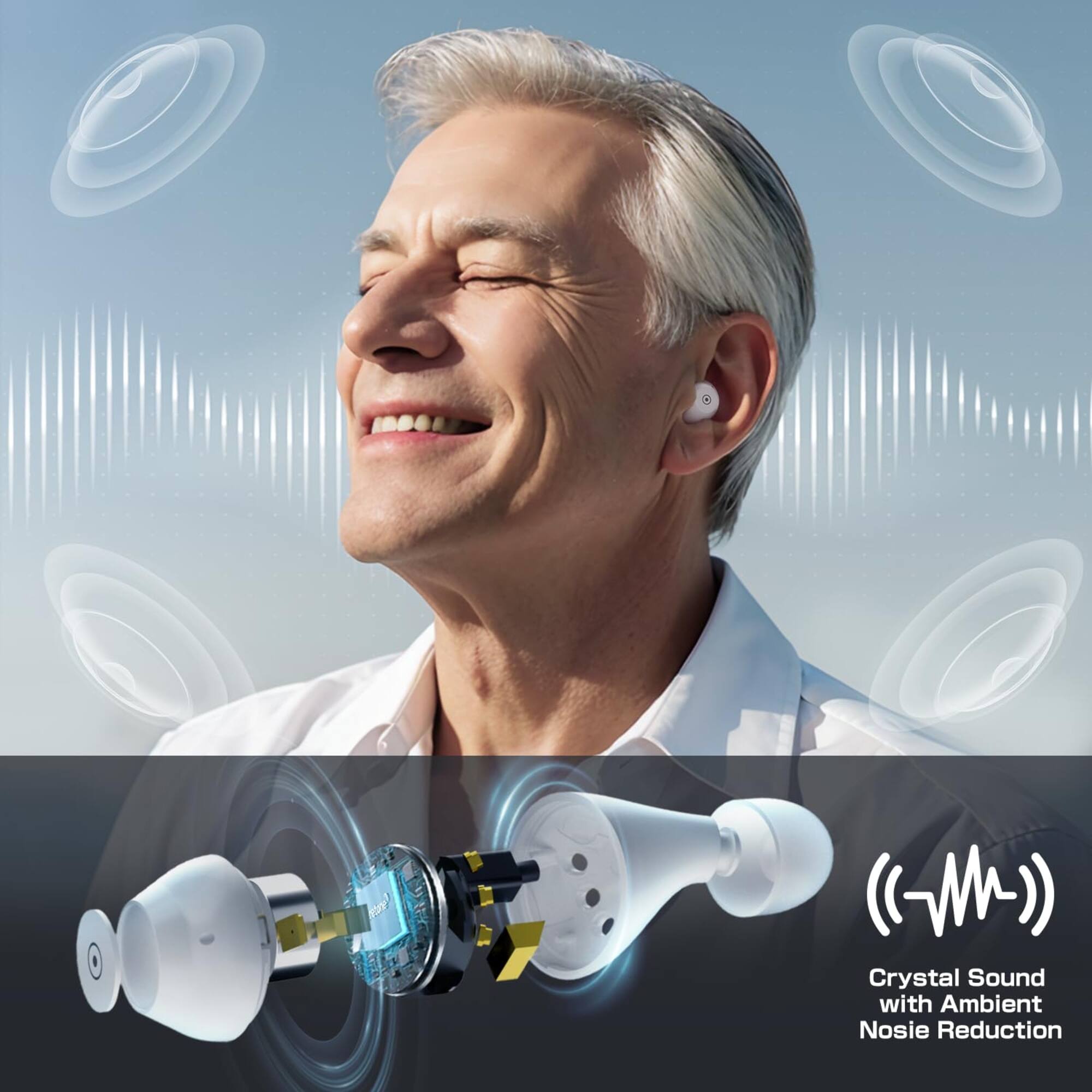 Crystal Sound with Ambient Noise Reduction