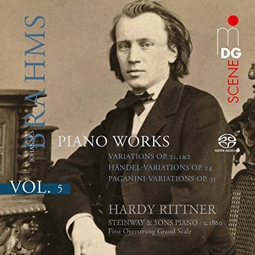 Hardy Rittner - Brahms: Piano Works 5   - COMPACT DISCS [CD] price history on PriceWatchPro