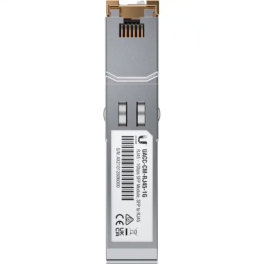 1gbe Rj45 Ubiquiti 1G SFP to 1GbE RJ45 Module UACC CM RJ45 1G Silver - Best Buy