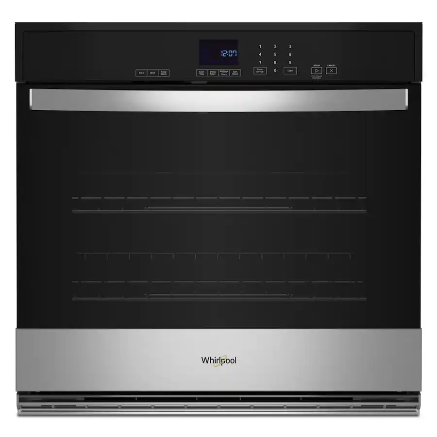 Whirlpool Single Oven with Pyrolytic Cleaning - Stainless Steel