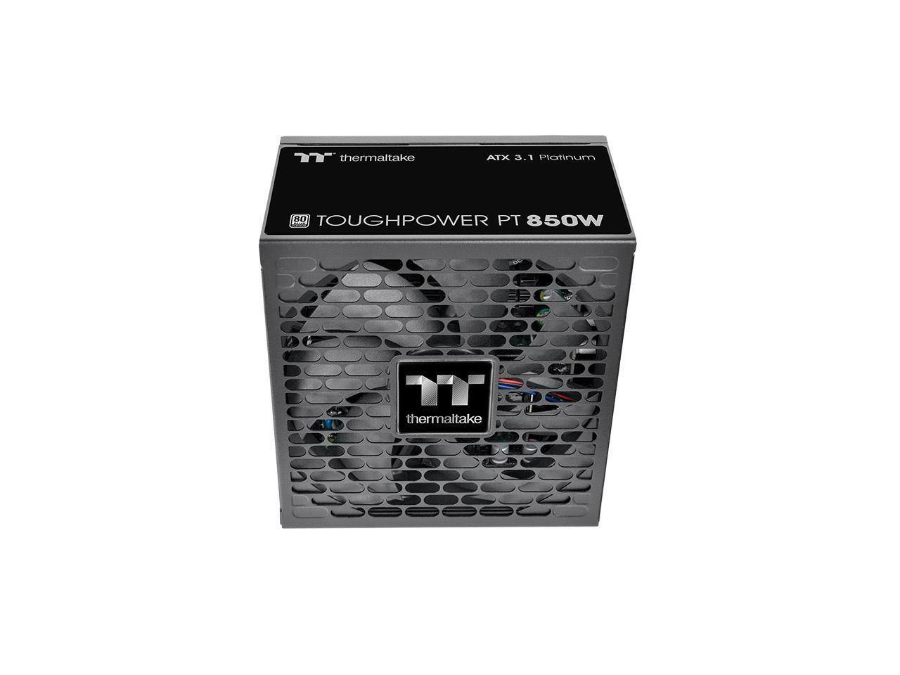 1 thermaltake ATX 3.1 Platinum 80 PLUS TOUGHPOWER PT 850W