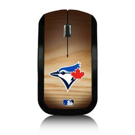 Keyscaper - Toronto Blue Jays Wood Print Wireless USB Mouse - Wireless - Multicolor