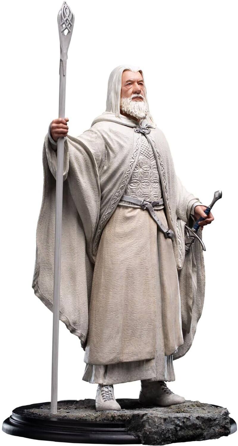Alt View 3. Weta Workshop - WETA Workshop - The Lord of the Rings Trilogy - Classic Series - Gandalf the White Polystone Statue  - Collectibles - Multicolor.