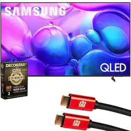 Samsung - 65 Q6F QLED 4K UHD AI Smart TV (2025) w/ 26 Month Extended Warranty Protection Bundle