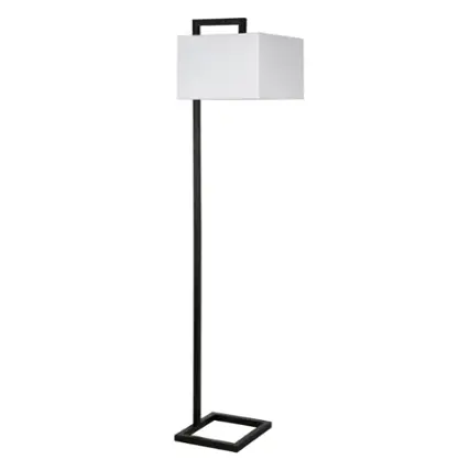Front. Camden&Wells - Grayson Floor Lamp - Blackened Bronze.