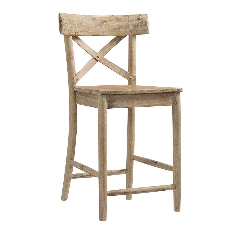 Alt View 2. Picket House Furnishings - Keaton Counter Height Stool - Beach.