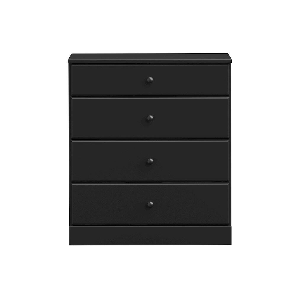 Prepac - Astrid 4-Drawer Dresser - Black