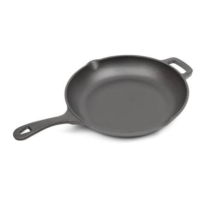 Front. Commercial Chef - COMMERCIAL CHEF 10 Inch Sauté Skillet - Black.
