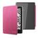 Front. Amazon - Fabric Case with Clear Back for Kindle Paperwhite (2024 Release) and Kindle Colorsoft Signature Edition - Raspberry.