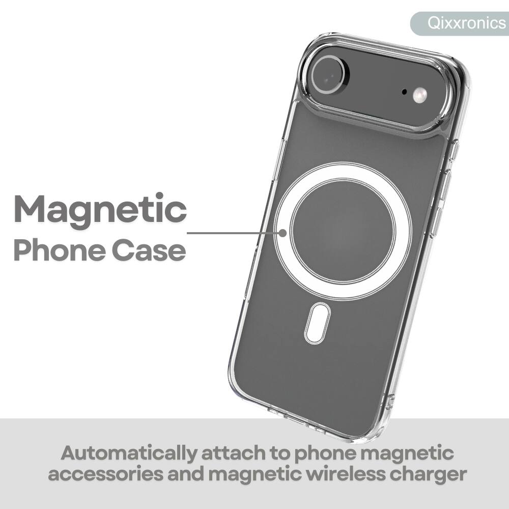 Qixxronics Magnetic Phone Case

Automatically attach to phone magnetic accessories and magnetic wireless charger