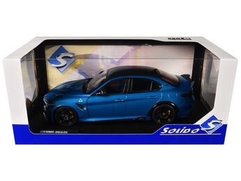 Játékautó Alfa Romeo Giulia GTA, Blue Anodized, 2022, 1:18 Solido Játékautó Alfa Romeo Giulia GTA, Blue Anodized, 2022, 1:18 Solido