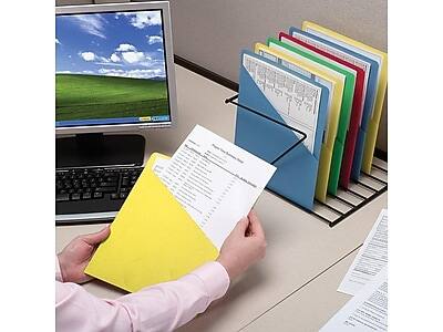 Alt View 5. Smead -  Paper Stock File Jacket, Letter Size, Yellow, 25/Pack  - Yellow.