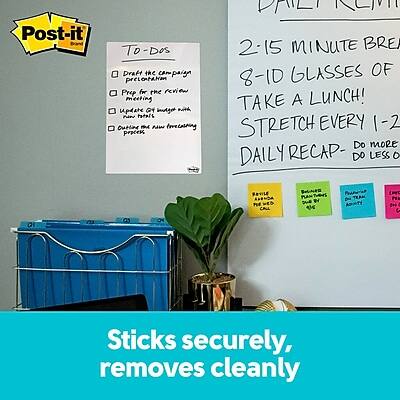 **To-Do's**
- Draft the campaign CAP
- Pre-loitation
- Prep for the review meeting
- Update G4 bdger mith NN
- Outline the forecasting process
- Update the new forecasting tool

**Daily Reminders**
- 2:15 MINUTE BREAK
- 8-10 GLASSES OF WATER
- TAKE A LUNCH!
- STRETCH EVERY 1-2 HOURS
- DAILY RECAP: DO MORE, DO LESS

**Additional Notes**
- Sticks securely, removes cleanly