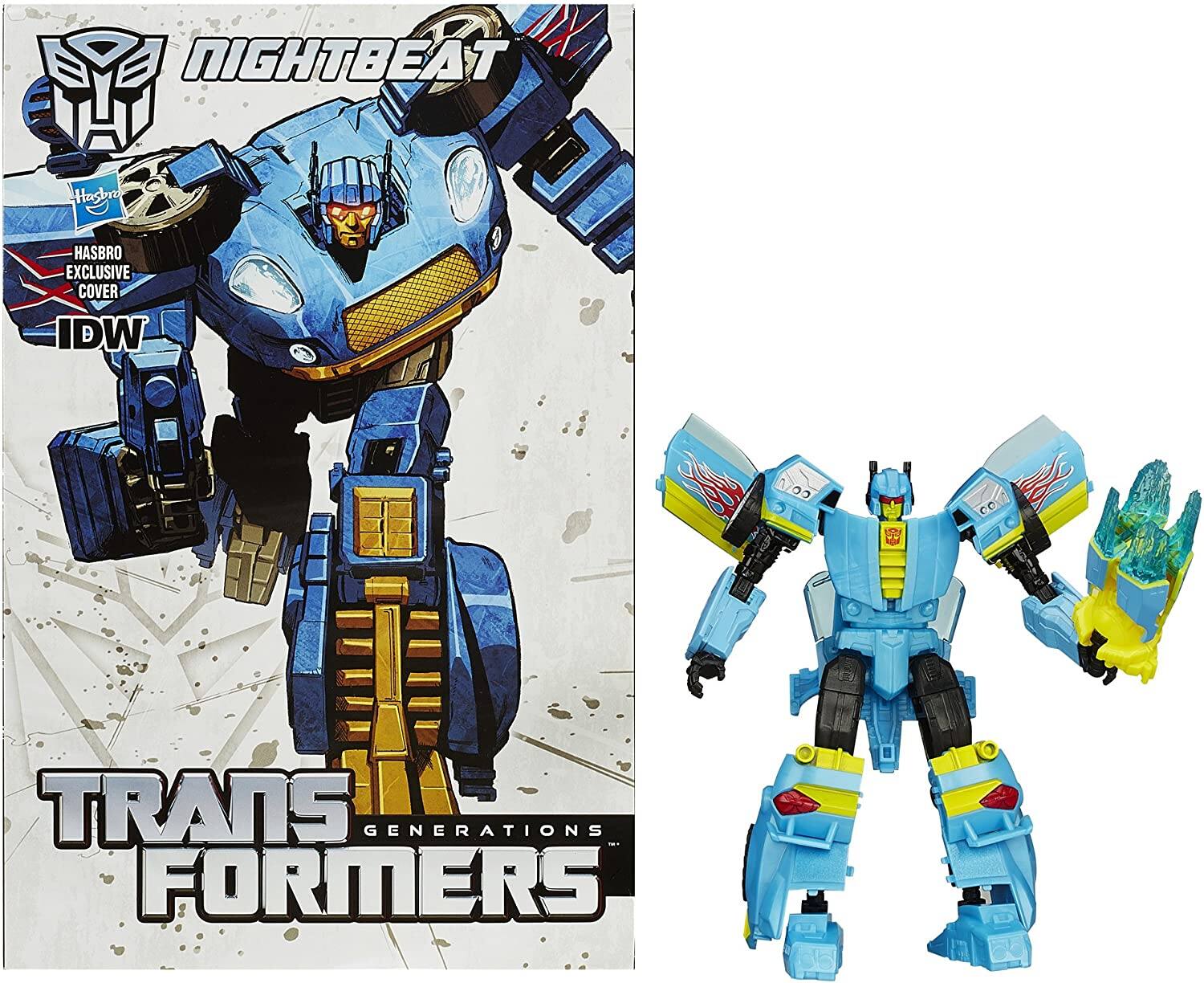 NIGHTBEAT  
HASBRO EXCLUSIVE COVER  
IDW  
TRANSFORMERS  
TRANS GENERATIONS