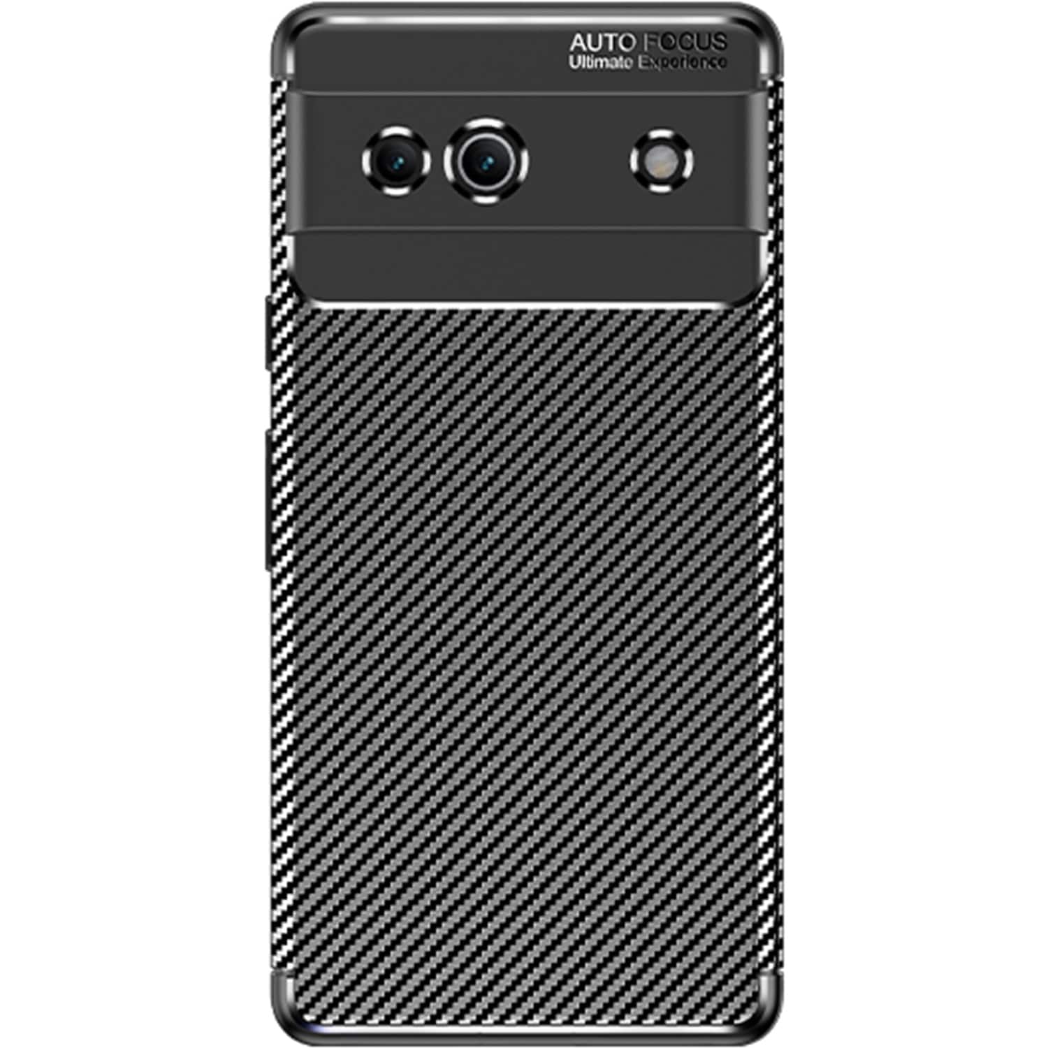 Front. SaharaCase - Anti-Slip Series Case for Google Pixel 7a - Black.